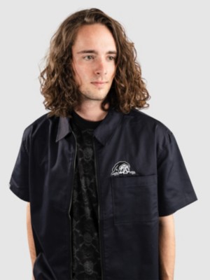Broad L/S Work Shirt　　M Lurking Class Look Back Zip Work Shirt - buy now | ID-702944